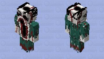 Patient 666 creepypasta Minecraft Skin