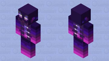 「requested high quality」enhanced enderman 2 Minecraft Skin