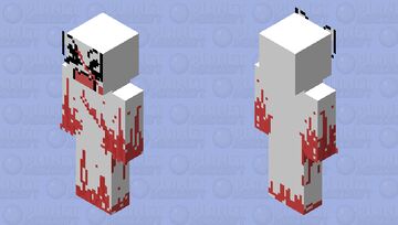 TOKEN FEMTANYL SKIN!!!!  Blood warning!! Minecraft Skin