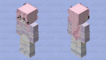 kawaii cat girl Minecraft Skin