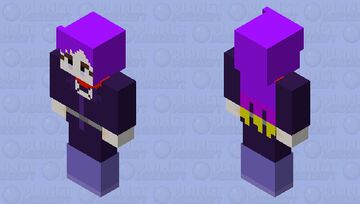 「rarerequestedskin realclass」rabbit-eared biker Minecraft Skin