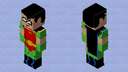 Robin|Dick Grayson (BTAS/DCAU) Minecraft Skin
