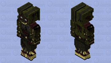 Showbiz Pizza [Haunted Attraction] Springtrap Minecraft Skin