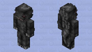 The Man in the suit (Godzilla Analog horror) Minecraft Skin