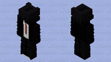 Black matching Minecraft Skin