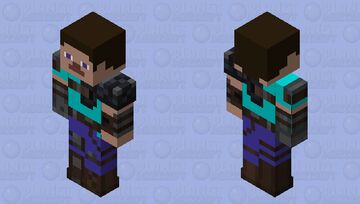 Armored plastic steve Minecraft Skin