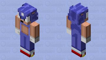Sonic the hedgehog (1991) Minecraft Skin