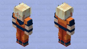 Son Goku (super saiyan full power ) Minecraft Skin