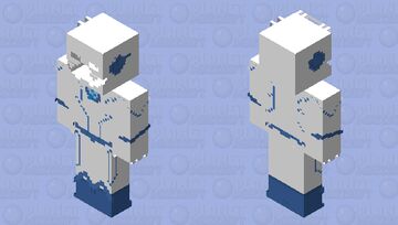 The White Flash The White Flash Suit Minecraft Skin