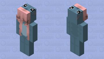 stitch girl faceless Minecraft Skin