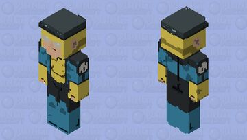 "Emperor Mark" Stripevincible (Mark Grayson: Invincible 2021) Minecraft Skin