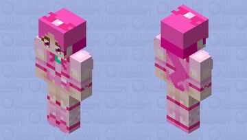キュアブロッサム cureblossom precure series HDskin KEIKYU production's requestskin #1 Minecraft Skin