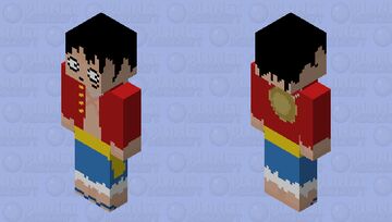 Monkey D. Luffy Minecraft Skin