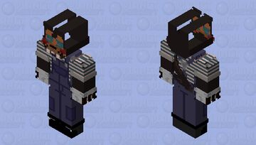 Boris The Friendly Wolf (My version) Minecraft Skin