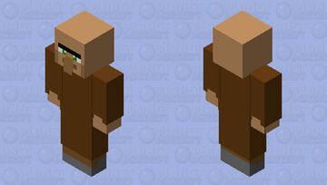 || 1.9 Farmer Villager || Better Together Update || Minecraft Bedrock Edition only || {*128x128*} *My version* Minecraft Skin