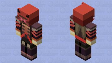 「requested realclass high quality pythonproject」Fightro brando（blindfold off） Minecraft Skin