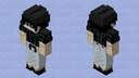 Fushiguro toji mangá minecraft skin Minecraft Skin