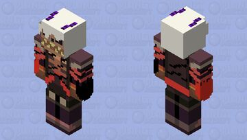 「requested realclass high quality pythonproject」Fightro brando（true form） Minecraft Skin