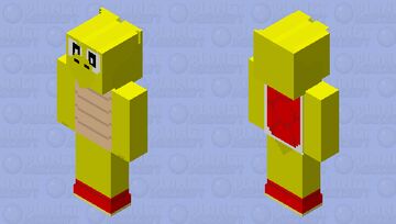 Koopa Troopa rojo skin (super mario) Minecraft Skin