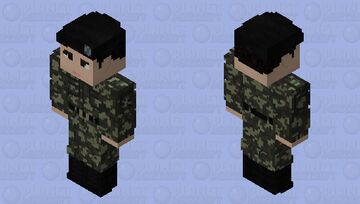 Army | Military | Ukraine | ВСУ | Marine Corps | Soldier | War Minecraft Skin