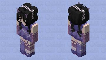 Kuromi - Sanrio Minecraft Skin