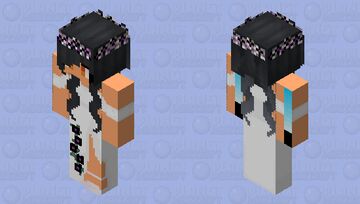 Aphmau On her Wedding day 💜✨ (“^-^”) idk I was bored XD Minecraft Skin