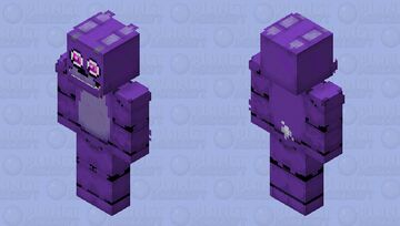Bonnie FNAF Minecraft Skin