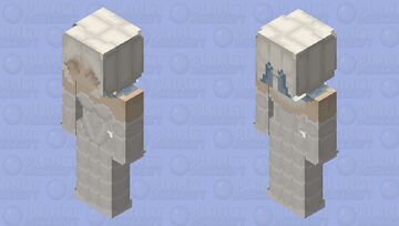 White Dress Minecraft Skin