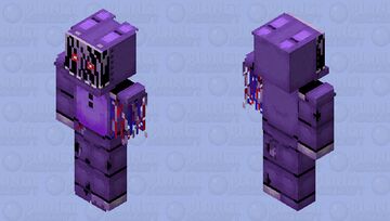 Withered Bonnie - FNaF Minecraft Skin