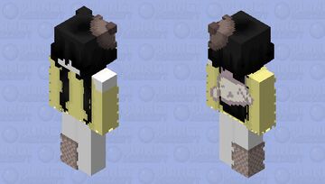 Pompompurin girl Minecraft Skin