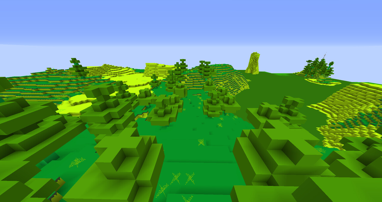 GREEN Minecraft Texture Pack
