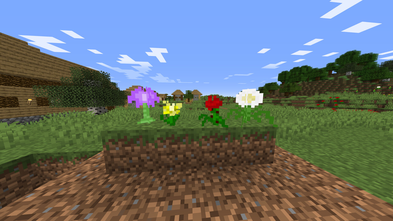 Minecraft Flower Texture Pack