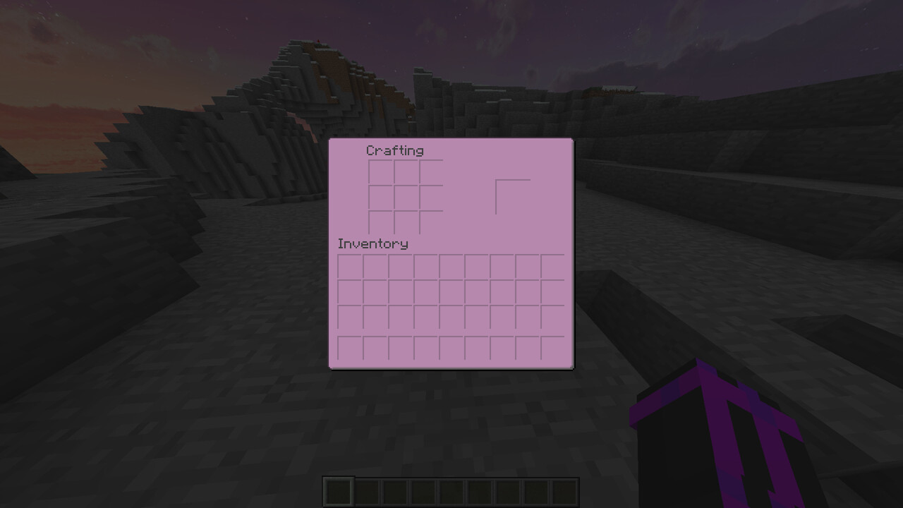 Pink GUI Texture Pack Minecraft Texture Pack