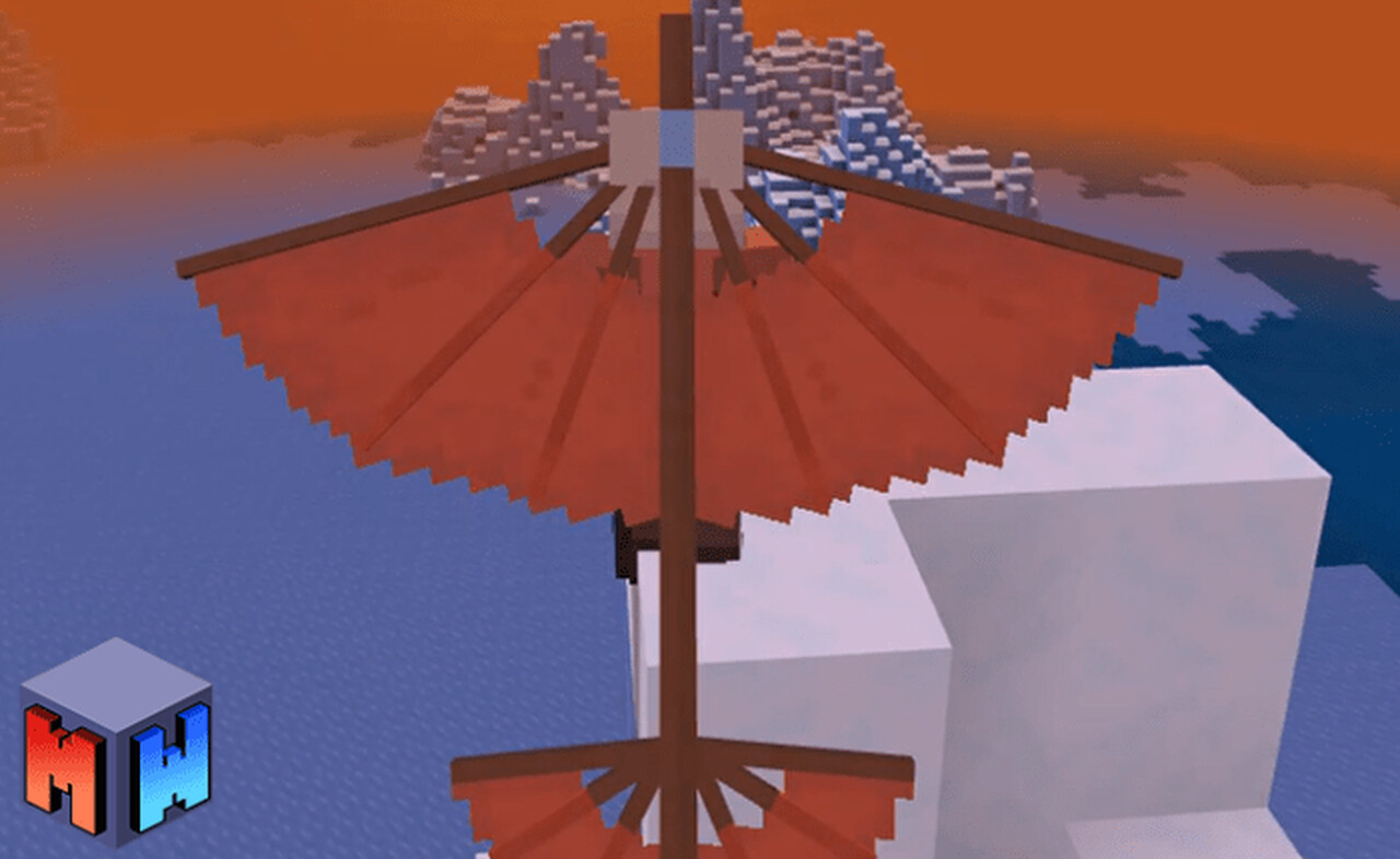 Avatar Airbender Glider Resource Pack (Bedrock) Minecraft Texture Pack