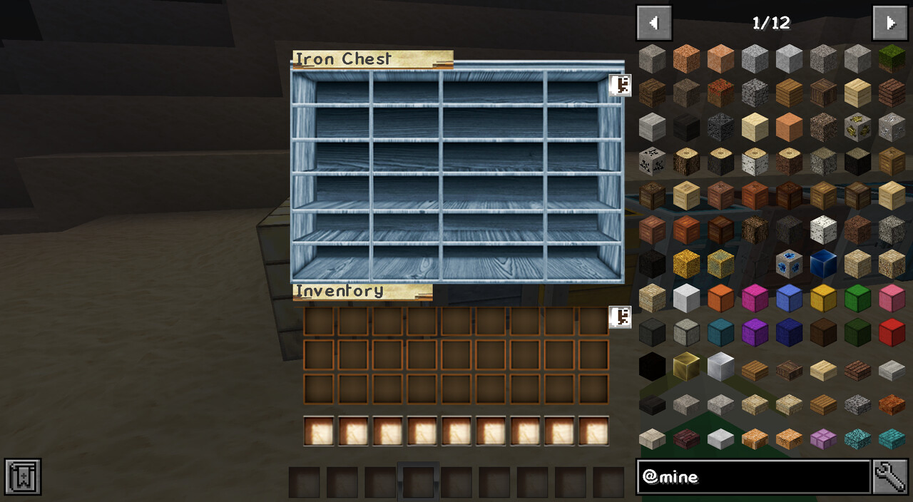 Meine Kraft IronChest Mod Addon Minecraft Texture Pack