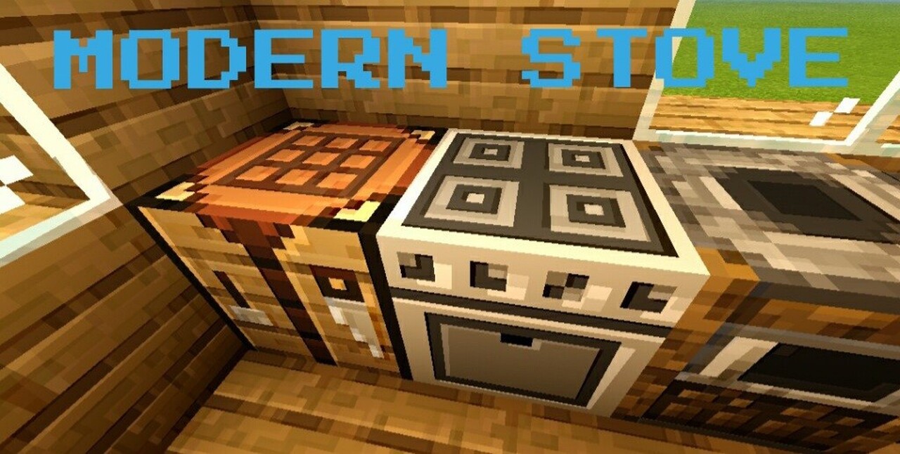 Modern Stove Minecraft Texture Pack