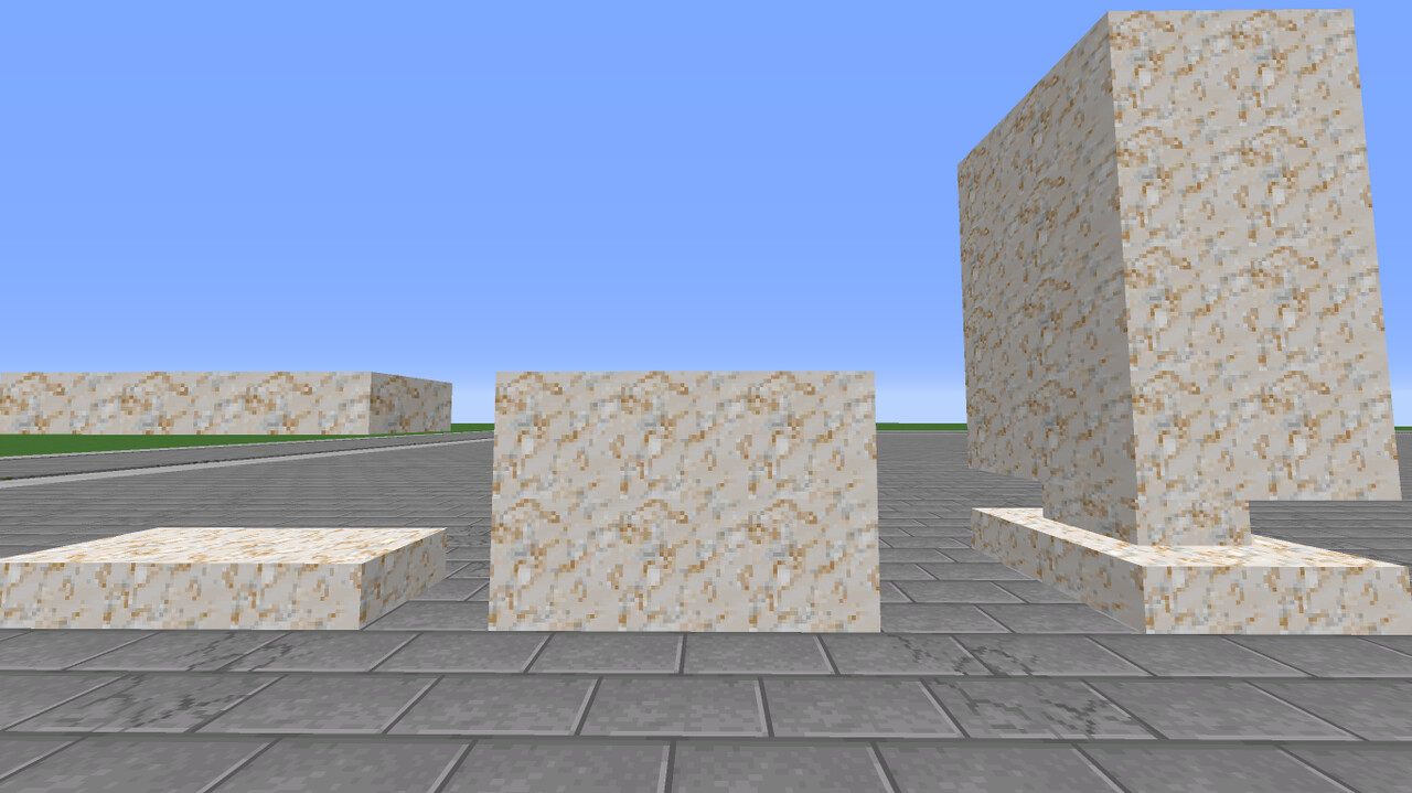 Smooth Quartz into Gilded Quartz. Minecraft Texture Pack