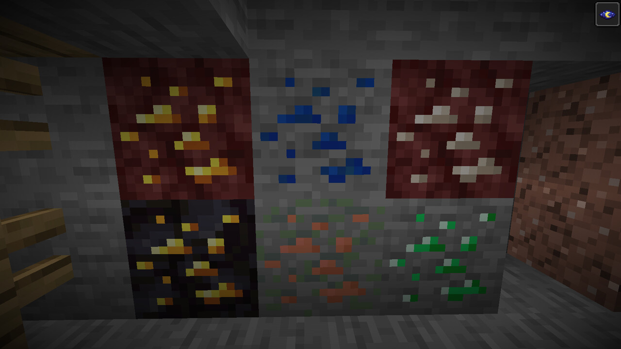 Classic Ores and Bars Minecraft Texture Pack
