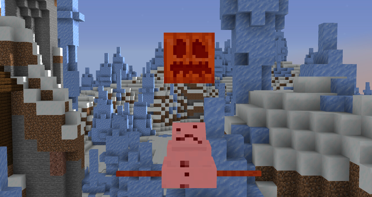 Melting Snowmen Minecraft Texture Pack