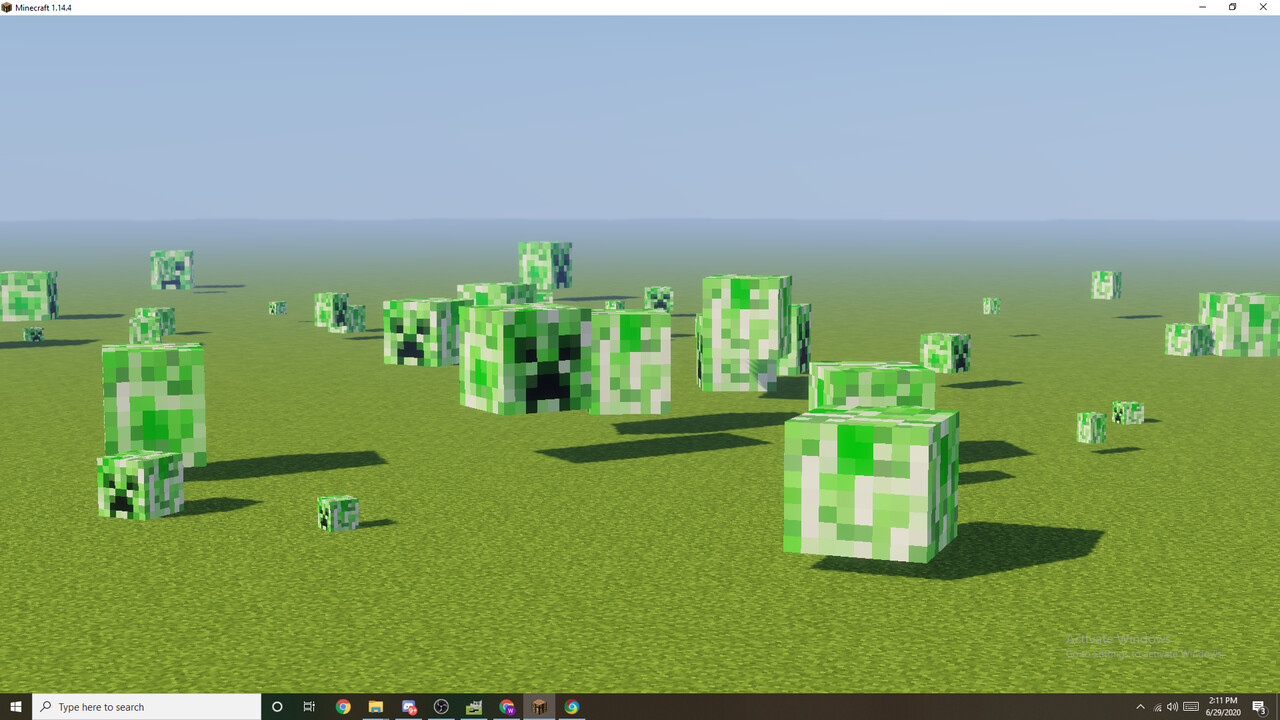 Creeper Head Texture Pack Minecraft Texture Pack
