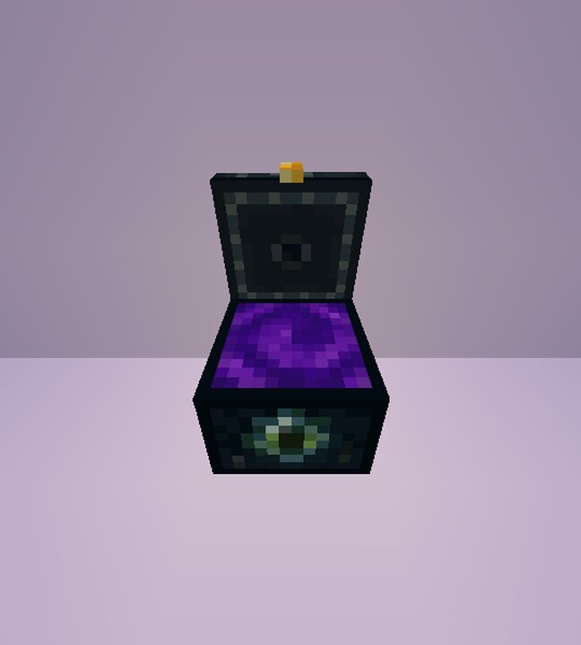 Nether portal ender chest (1.15.x 1.17.x) Minecraft Texture Pack