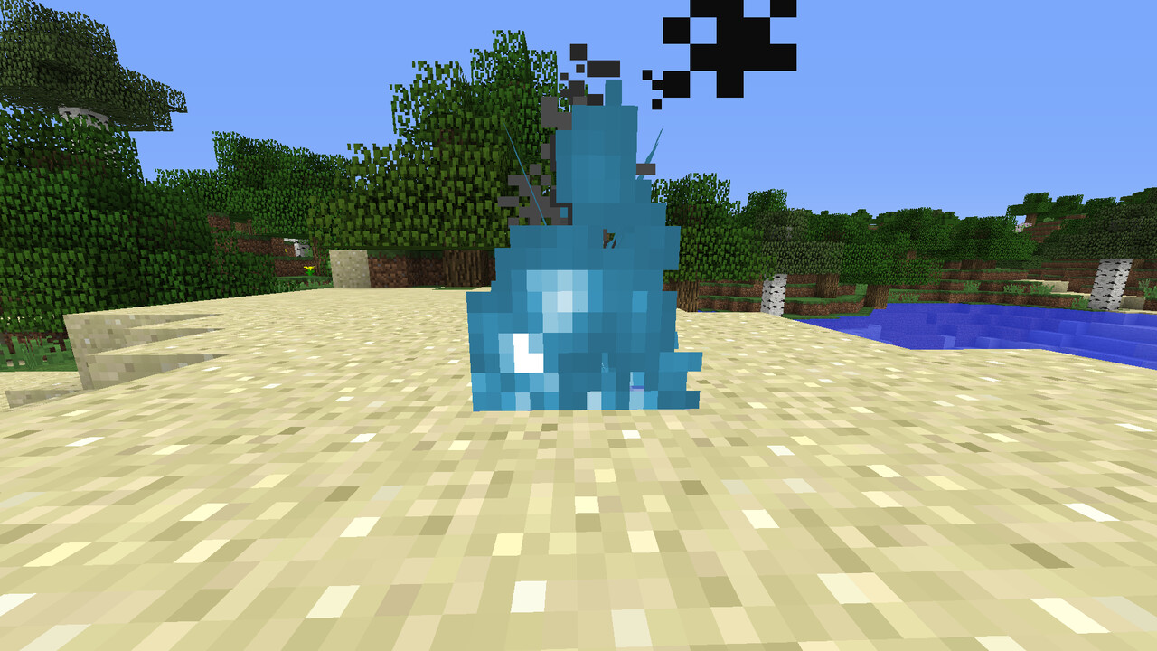 Dark Blue Theme Minecraft Texture Pack