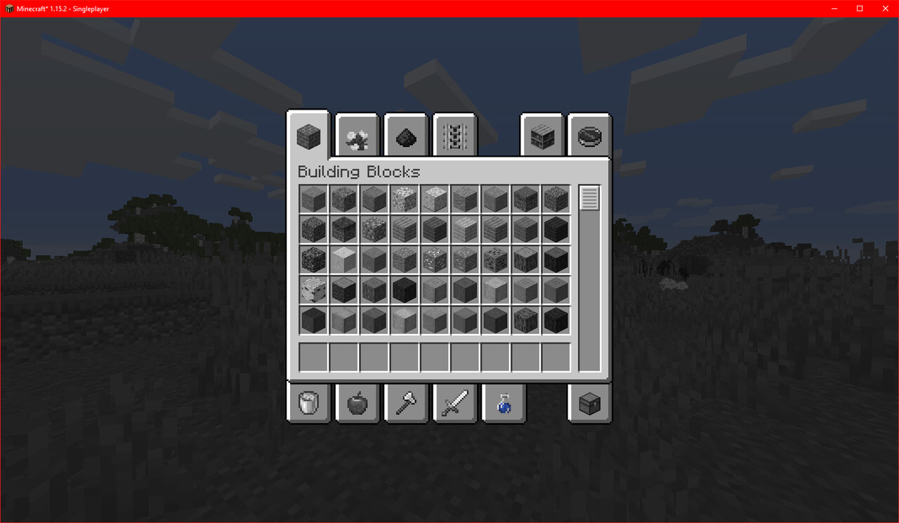 Monochrome A Black and White Resource Pack Minecraft Texture Pack