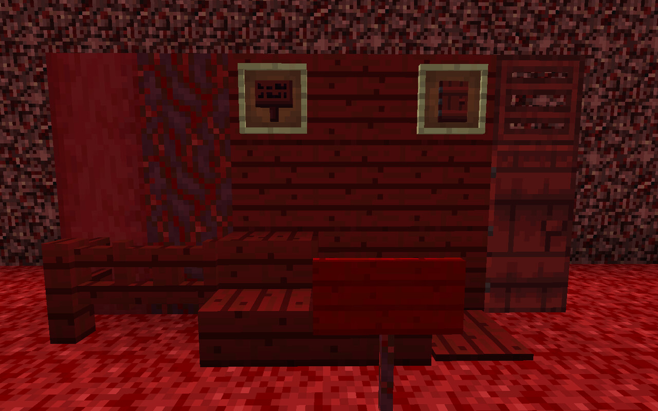 Crimson color fix Minecraft Texture Pack