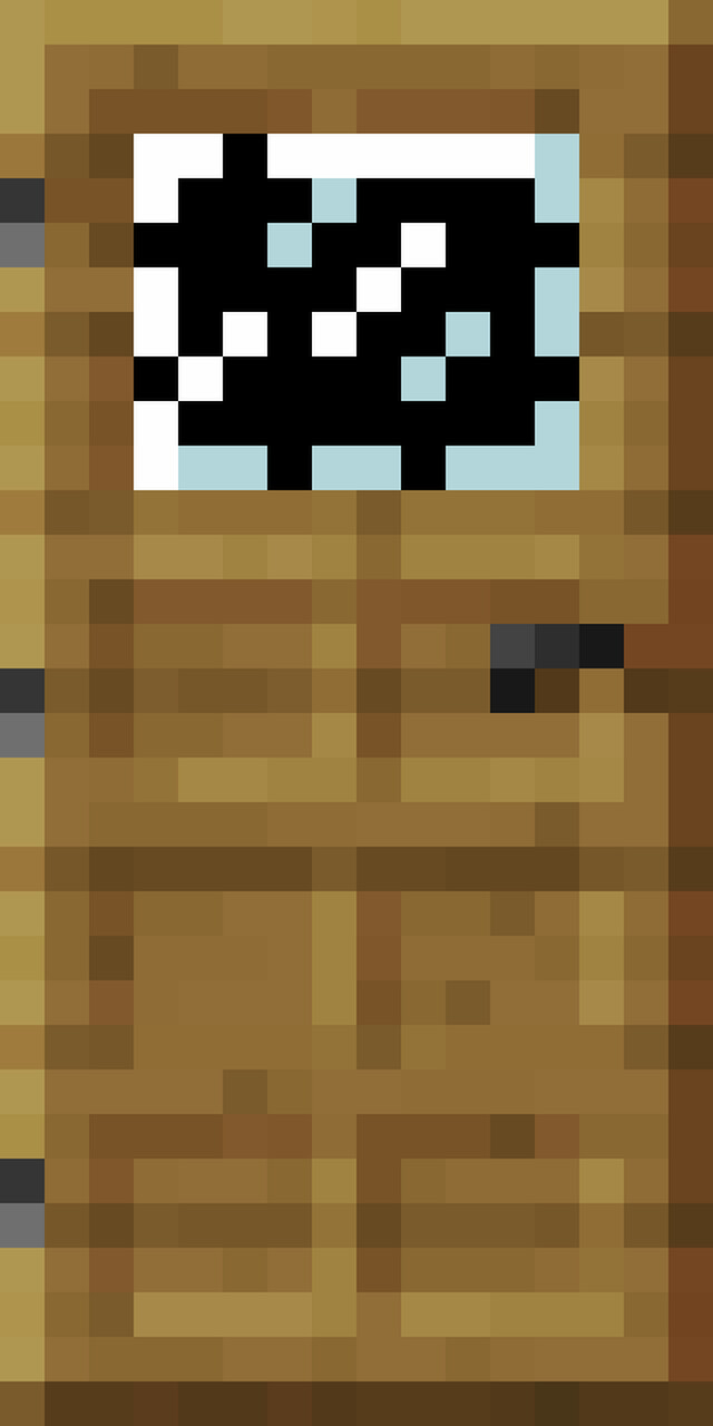 windowed doors Minecraft Texture Pack