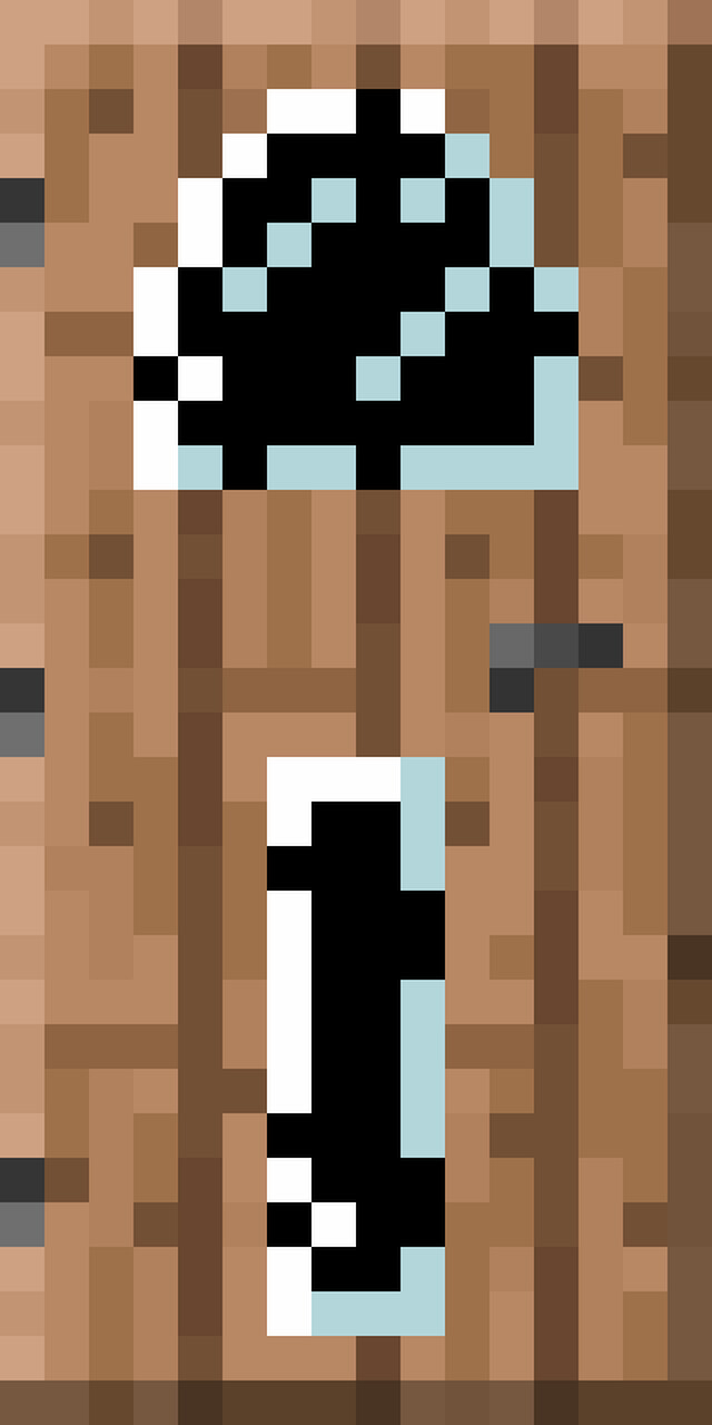 windowed doors Minecraft Texture Pack