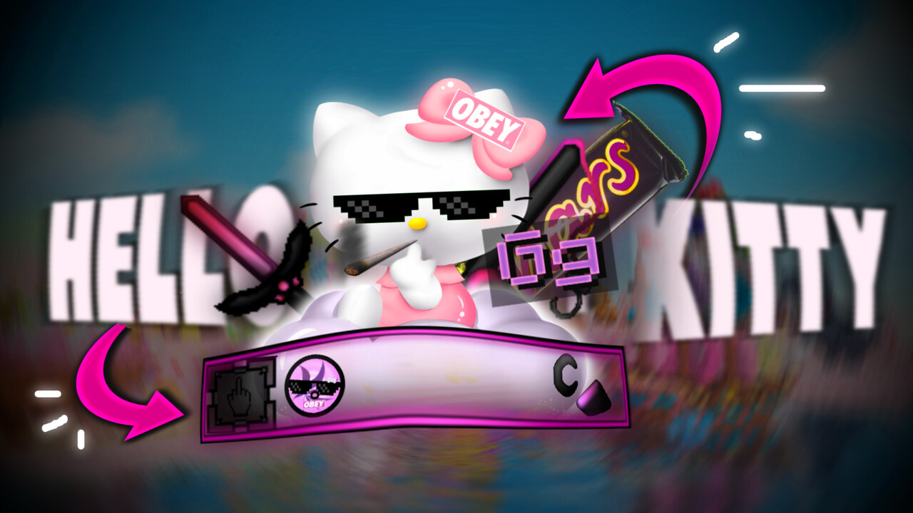 🍭 TEXTURE PACK KAWAII HELLO KITTY MINECRAFT 🍭 Minecraft Texture Pack