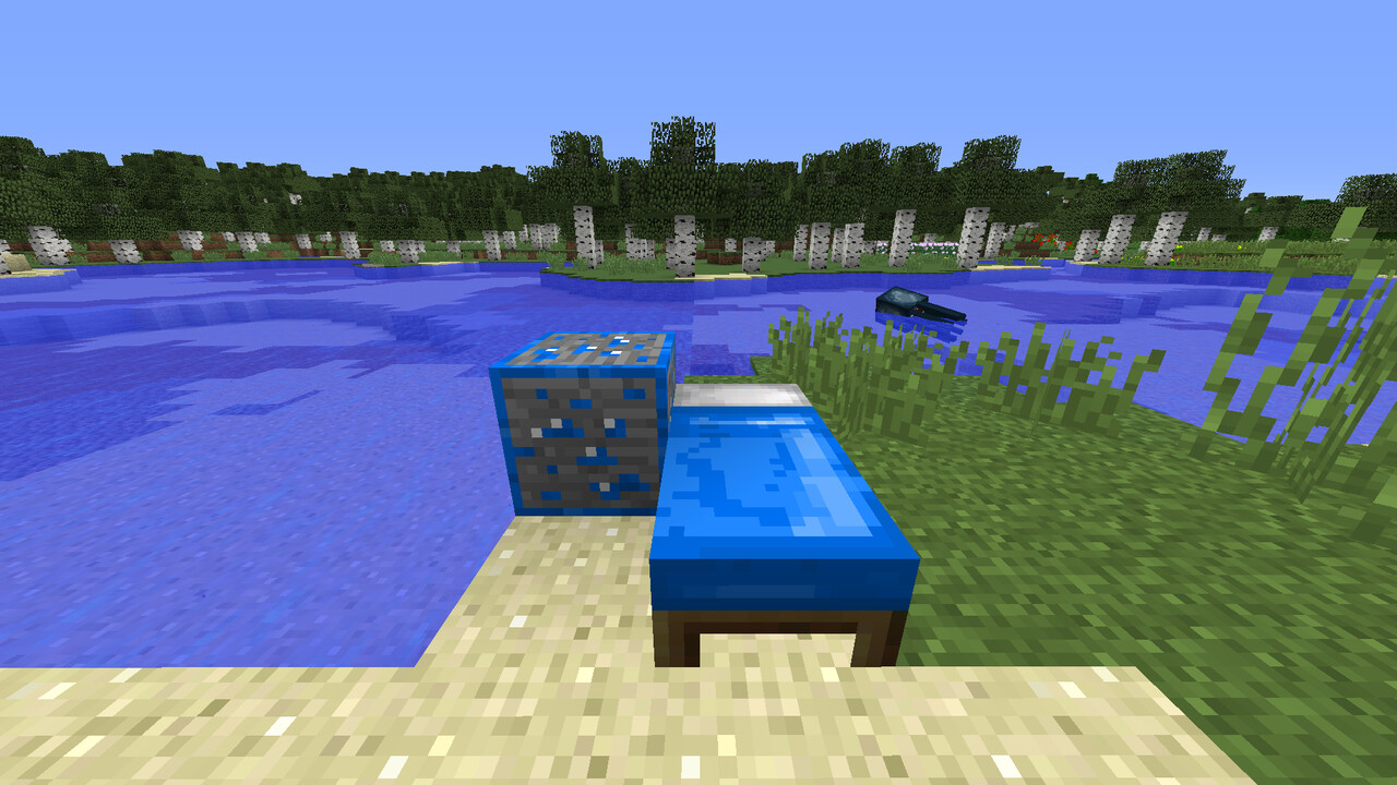 blue texture pack Minecraft Texture Pack