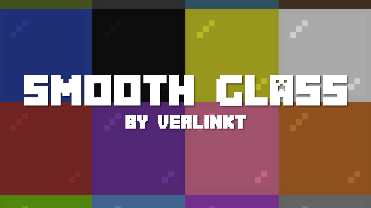 Smooth Glass Minecraft Texture Pack