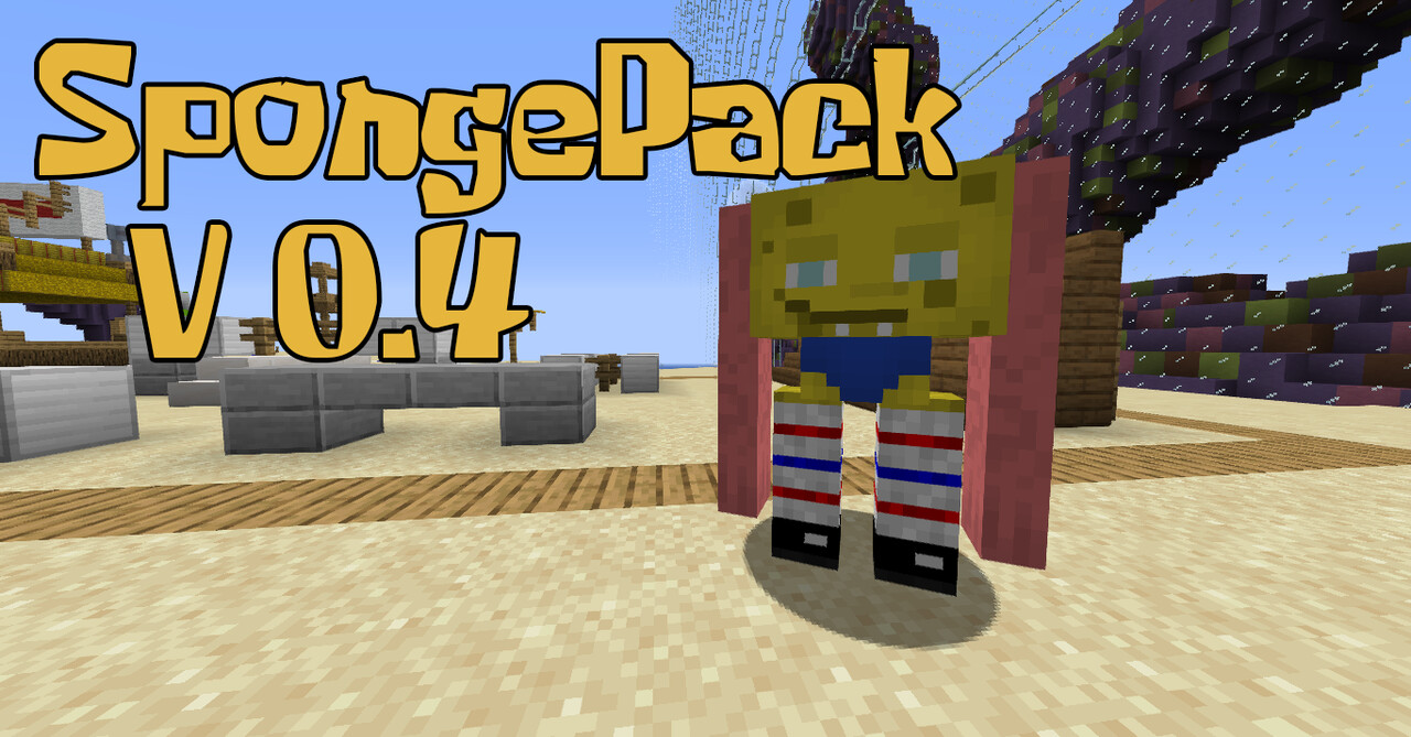 SpongePack from SpongeBob V 0.4 Minecraft Texture Pack